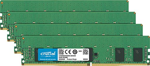 Crucial CT4K4G4RFS8266 16 GB (4 x 4 GB) Registered DDR4-2666 CL19 Memory