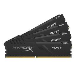 Kingston HyperX Fury 64 GB (4 x 16 GB) DDR4-2666 CL16 Memory