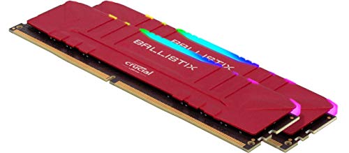 Crucial Ballistix RGB 16 GB (2 x 8 GB) DDR4-3200 CL16 Memory