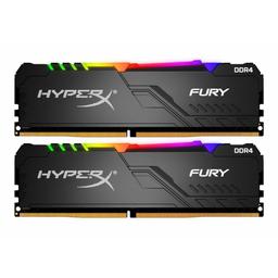 Kingston HyperX Fury RGB 16 GB (2 x 8 GB) DDR4-3200 CL16 Memory