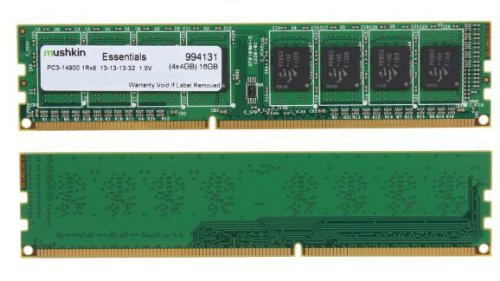 Mushkin Essentials 16 GB (4 x 4 GB) DDR3-1866 CL13 Memory