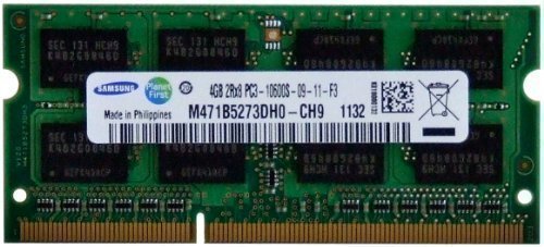 Samsung M471B5273DH0-CH9 4 GB (1 x 4 GB) DDR3-1333 SODIMM CL9 Memory