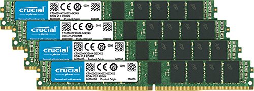 Crucial CT4K16G4VFS4266 64 GB (4 x 16 GB) Registered DDR4-2666 CL19 Memory