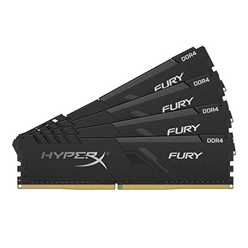 Kingston HyperX Fury 128 GB (4 x 32 GB) DDR4-3200 CL16 Memory