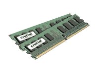 Crucial CT2CP6464AA667 1 GB (2 x 0.5 GB) DDR2-667 CL5 Memory