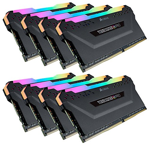 Corsair Vengeance RGB Pro 128 GB (8 x 16 GB) DDR4-3200 CL16 Memory