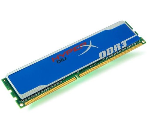 Kingston HyperX Blu 2 GB (1 x 2 GB) DDR3-1600 CL9 Memory