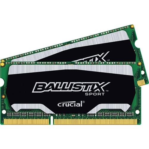 Crucial Ballistix Sport 8 GB (2 x 4 GB) DDR3-1600 SODIMM CL9 Memory