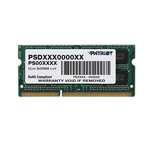 Patriot Signature 2 GB (1 x 2 GB) DDR3-1333 SODIMM CL9 Memory