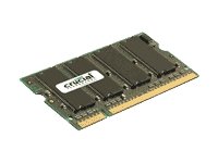 Crucial CT6464AC667 0.5 GB (1 x 0.5 GB) DDR2-667 SODIMM CL5 Memory