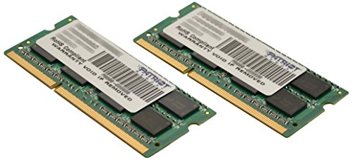 Patriot PSD38G1333SK 8 GB (2 x 4 GB) DDR3-1333 SODIMM CL9 Memory