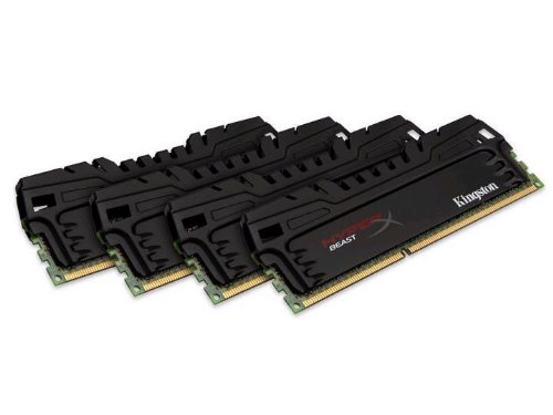 Kingston HyperX Beast 16 GB (4 x 4 GB) DDR3-1600 CL9 Memory