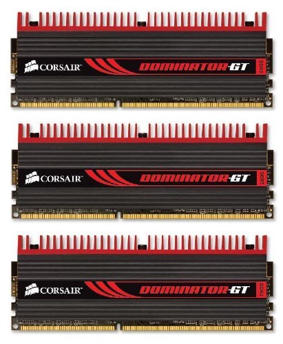 Corsair Dominator GT 6 GB (3 x 2 GB) DDR3-1866 CL9 Memory