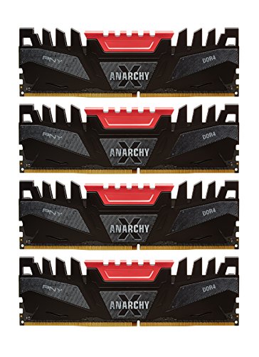 PNY Anarchy X 16 GB (4 x 4 GB) DDR4-2666 CL15 Memory