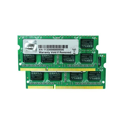 G.Skill F3-8500CL7D-4GBSQ 4 GB (2 x 2 GB) DDR3-1066 SODIMM CL7 Memory
