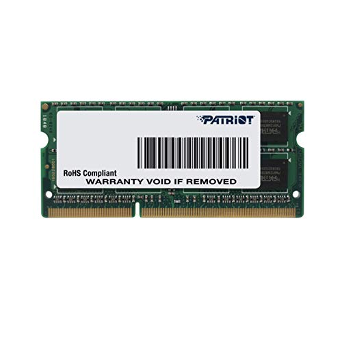 Patriot Signature Line 4 GB (1 x 4 GB) DDR3-1600 SODIMM CL11 Memory