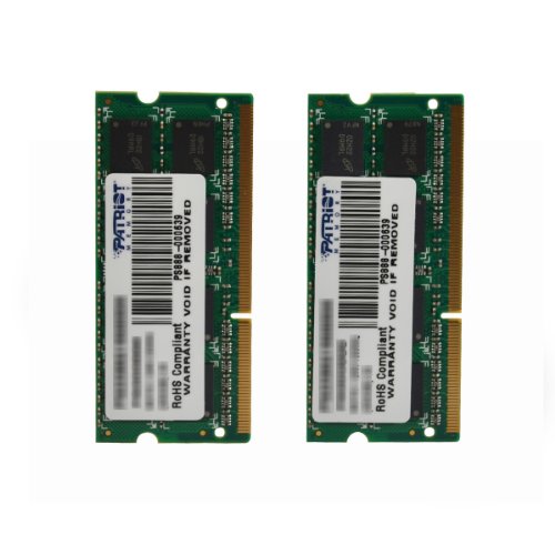 Patriot Signature 8 GB (2 x 4 GB) DDR3-1600 SODIMM CL11 Memory