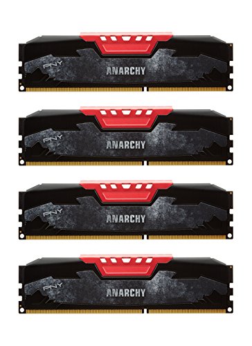 PNY Anarchy 32 GB (4 x 8 GB) DDR3-2133 CL10 Memory