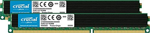 Crucial CT2K8G3ERVLD8160B 16 GB (2 x 8 GB) Registered DDR3-1600 CL11 Memory