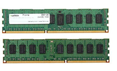 Mushkin Proline 16 GB (4 x 4 GB) Registered DDR3-1866 CL13 Memory