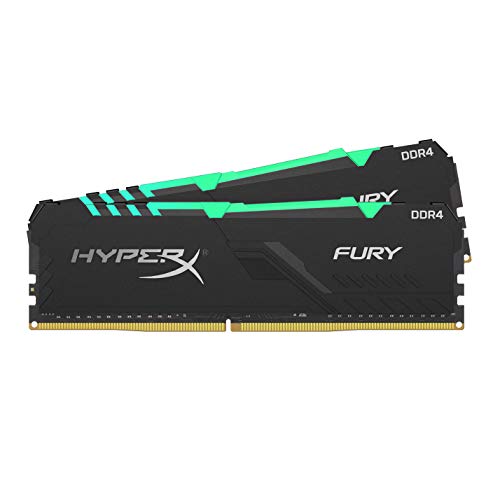 Kingston HyperX Fury RGB 16 GB (2 x 8 GB) DDR4-3466 CL16 Memory