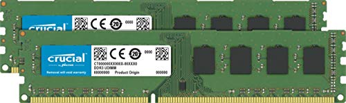 Crucial CT2KIT25664BD160B 4 GB (2 x 2 GB) DDR3-1600 CL11 Memory