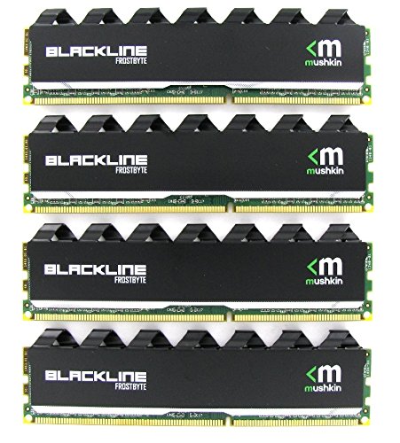 Mushkin Blackline 16 GB (4 x 4 GB) DDR3-1600 CL9 Memory