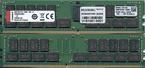Kingston Server Premier 32 GB (1 x 32 GB) Registered DDR4-2666 CL19 Memory