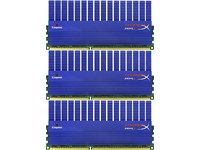Kingston T1 6 GB (3 x 2 GB) DDR3-1866 CL9 Memory