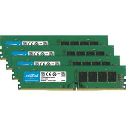 Crucial CT4K8G4DFD824A 32 GB (4 x 8 GB) DDR4-2400 CL17 Memory