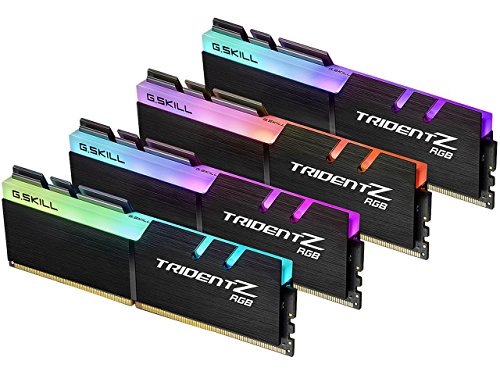 G.Skill Trident Z RGB 32 GB (4 x 8 GB) DDR4-3600 CL17 Memory