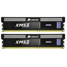 Corsair XMS3 8 GB (2 x 4 GB) DDR3-1600 CL9 Memory