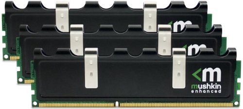 Mushkin Blackline 6 GB (3 x 2 GB) DDR3-1600 CL6 Memory