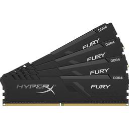 Kingston HyperX Fury 64 GB (4 x 16 GB) DDR4-3000 CL16 Memory