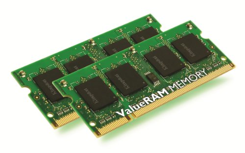 Kingston KVR533D2S4K2/2G 2 GB (2 x 1 GB) DDR2-533 SODIMM CL4 Memory