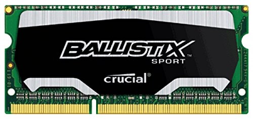 Crucial Ballistix Sport 4 GB (1 x 4 GB) DDR3-1600 SODIMM CL9 Memory