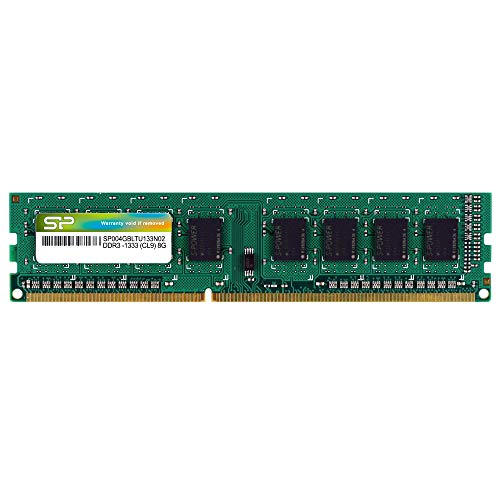 Silicon Power SP004GBLTU133N02 4 GB (1 x 4 GB) DDR3-1333 CL9 Memory