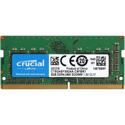 Crucial CT8G4SFS824A 8 GB (1 x 8 GB) DDR4-2400 SODIMM CL17 Memory