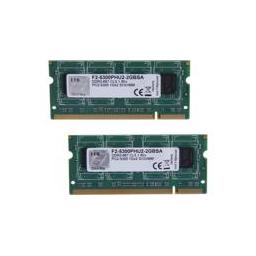G.Skill F2-5300PHU2-2GBSA 2 GB (2 x 1 GB) DDR2-667 SODIMM CL5 Memory