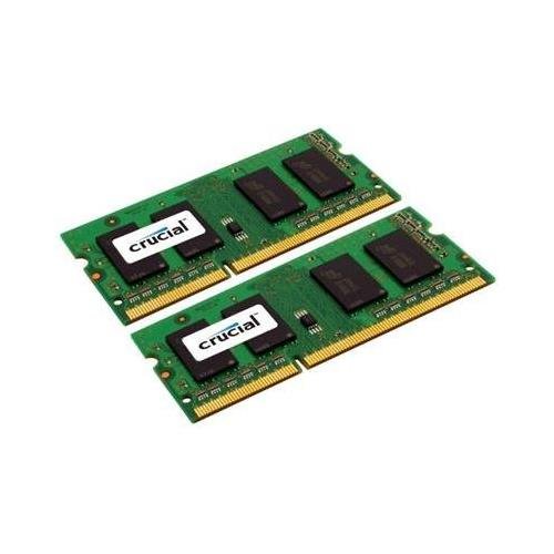 Crucial CT2KIT25664BF1339 4 GB (2 x 2 GB) DDR3-1333 SODIMM CL9 Memory