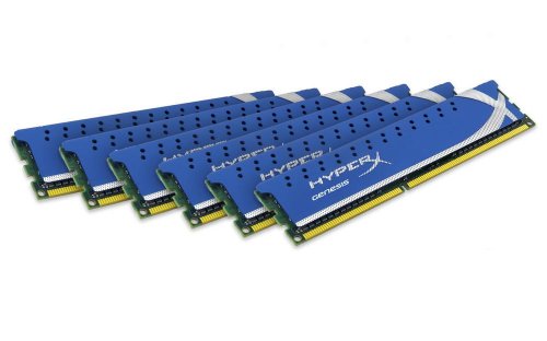 Kingston HyperX 24 GB (6 x 4 GB) DDR3-1600 CL9 Memory