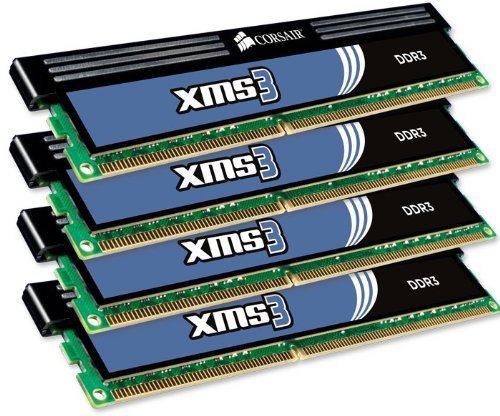 Corsair XMS 32 GB (4 x 8 GB) DDR3-1333 CL9 Memory