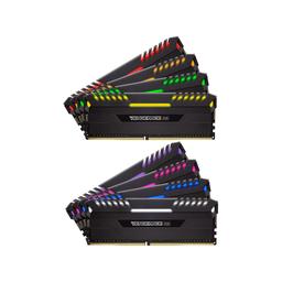 Corsair Vengeance RGB 128 GB (8 x 16 GB) DDR4-3200 CL16 Memory