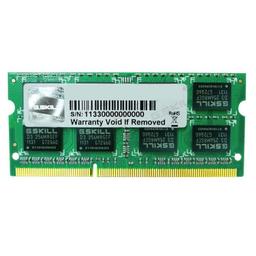 G.Skill FA-1600C11S-8GSQ 8 GB (1 x 8 GB) DDR3-1600 SODIMM CL11 Memory