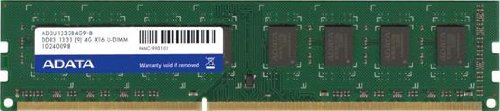 ADATA Premier 4 GB (2 x 2 GB) DDR3-1333 CL9 Memory