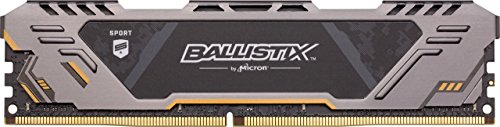 Crucial Ballistix Sport AT 8 GB (1 x 8 GB) DDR4-2666 CL16 Memory