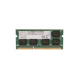 G.Skill F3-1600C11S-8GSQ 8 GB (1 x 8 GB) DDR3-1600 SODIMM CL11 Memory