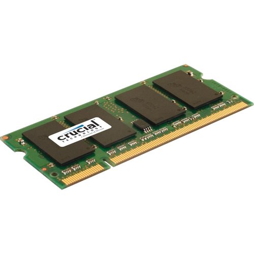 Crucial CT25664BC1067T 2 GB (1 x 2 GB) DDR3-1066 SODIMM CL7 Memory