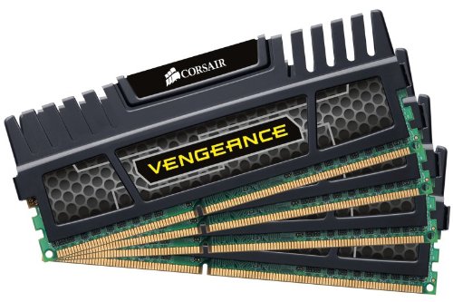 Corsair Vengeance 16 GB (4 x 4 GB) DDR3-2400 CL9 Memory