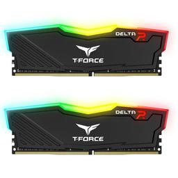 TEAMGROUP T-Force Delta RGB 16 GB (2 x 8 GB) DDR4-3600 CL18 Memory